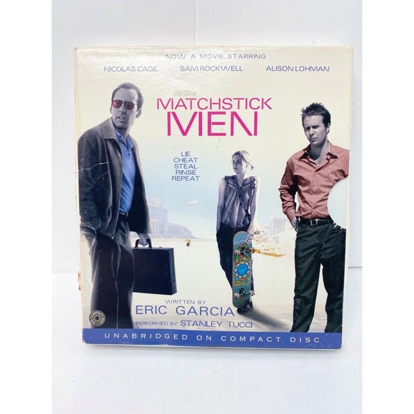 Matchstick Men - Audiobook CD (Stanley Tucci, Eric Garcia) - Picture 1 of 8